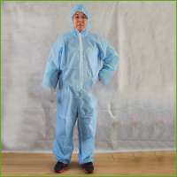 Practical Protective Clothing Non-Woven Protective Clothing Siamese Isolation Non-Woven Dustproof