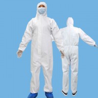 65gsm personal protective coveralls non woven fabric for protection suit isolation gown