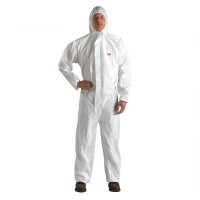 Non-woven Siamese with cap dustproof anti-particle isolation clothing anti-static anti-spatter protective clothing